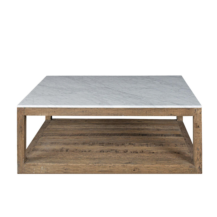 Denver Marble Coffee Table White