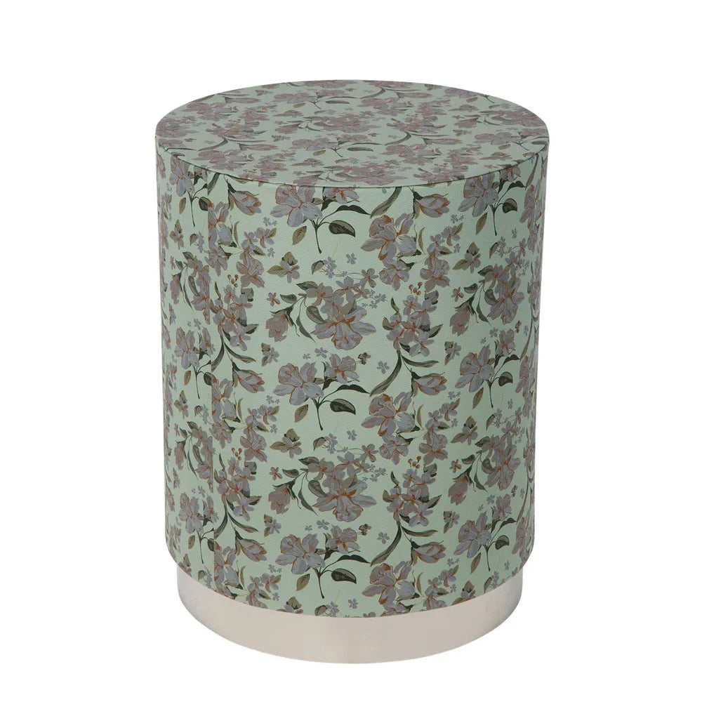 Hunter Drum Sidetable Floral