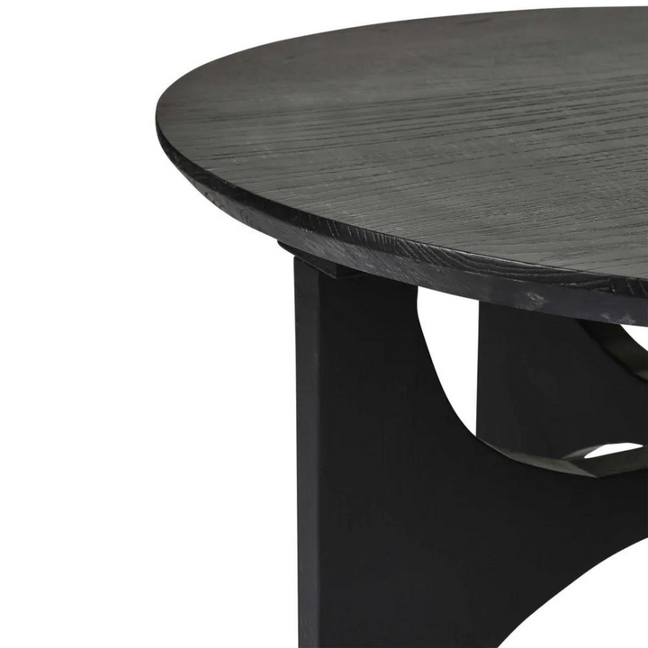 Zala Elm Coffee Table Black