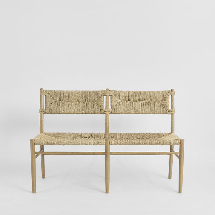 Lisbon Love Seat Natural