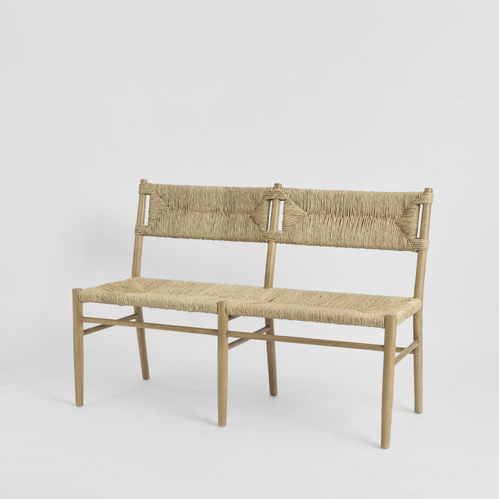 Lisbon Love Seat Natural