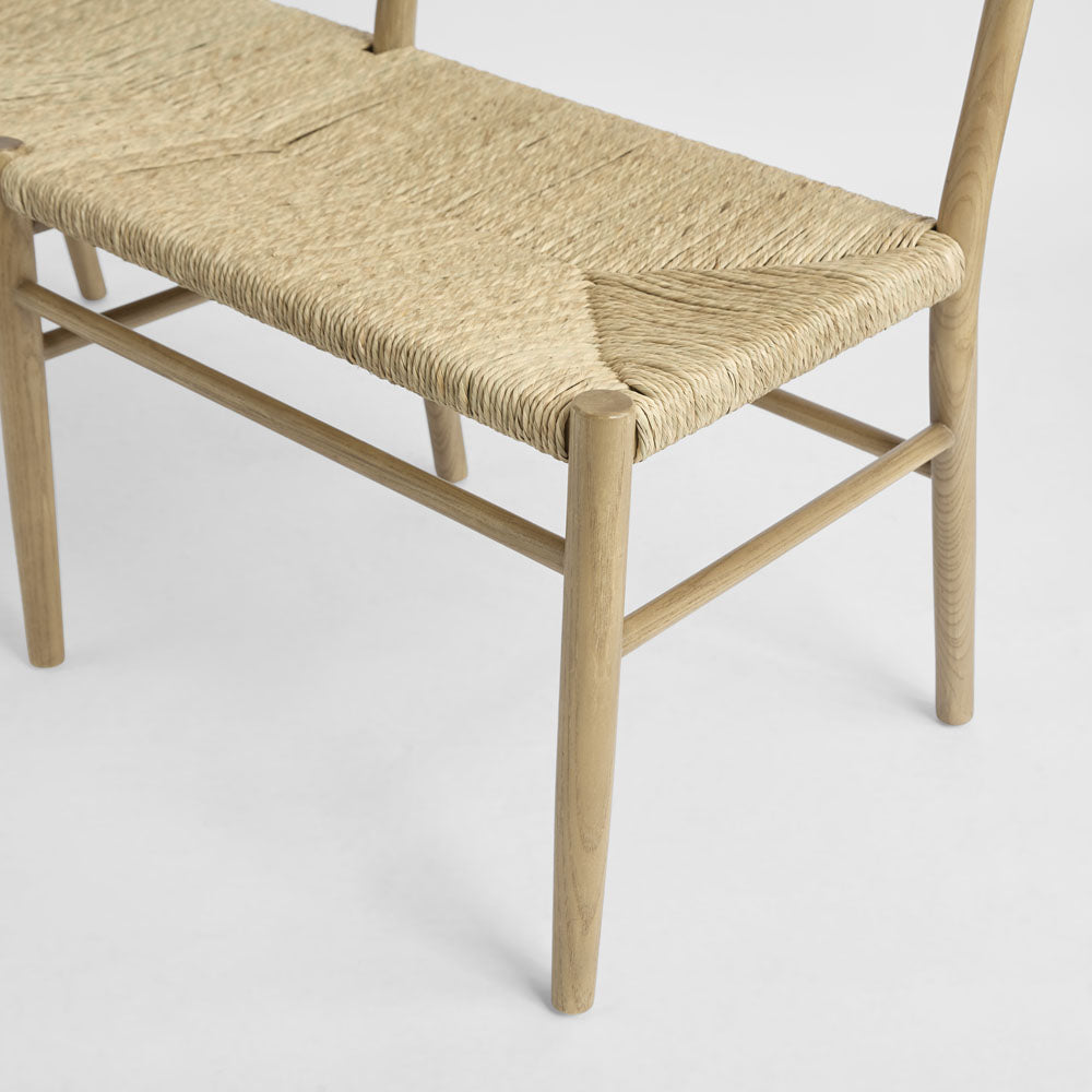 Lisbon Love Seat Natural