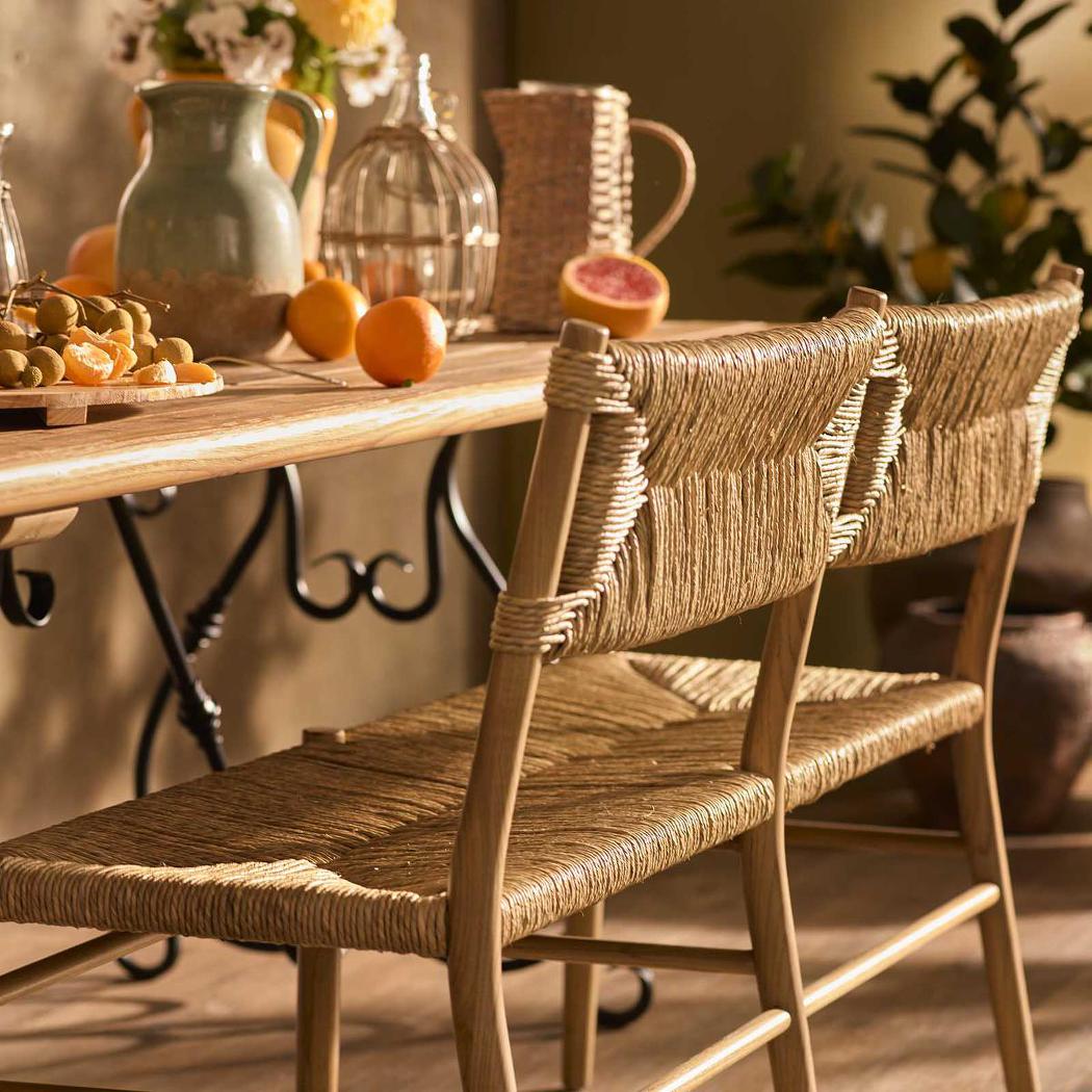Lisbon Love Seat Natural