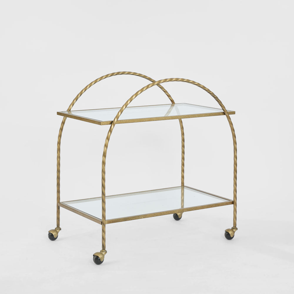 Palais Bar Cart Gold