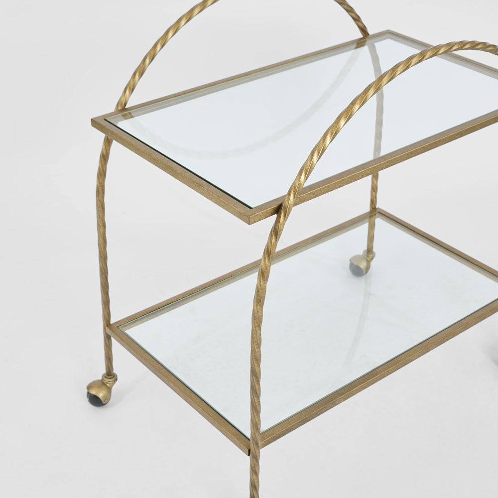 Palais Bar Cart Gold