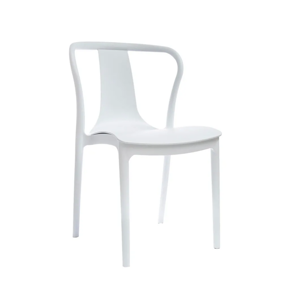 Conrad Dining Chair All Weather White (Indoor/Outdoor)