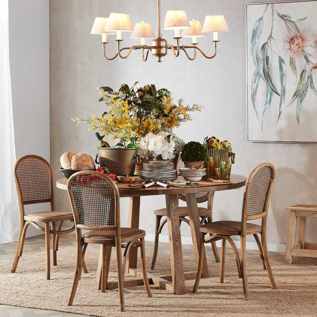 Denver Oak Dining Table 140cm