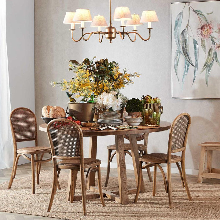 Denver Oak Dining Table 140cm
