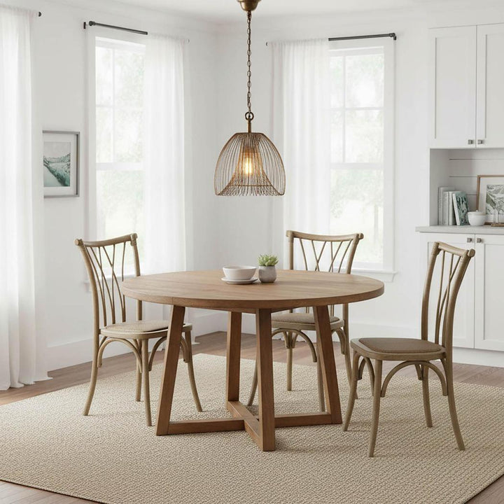 Denver Oak Dining Table 140cm