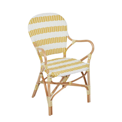 Brighton Rattan Chair Sunshine Yellow