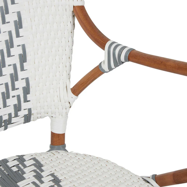 Tropez Rattan Chair Grey -Outdoor Undercover