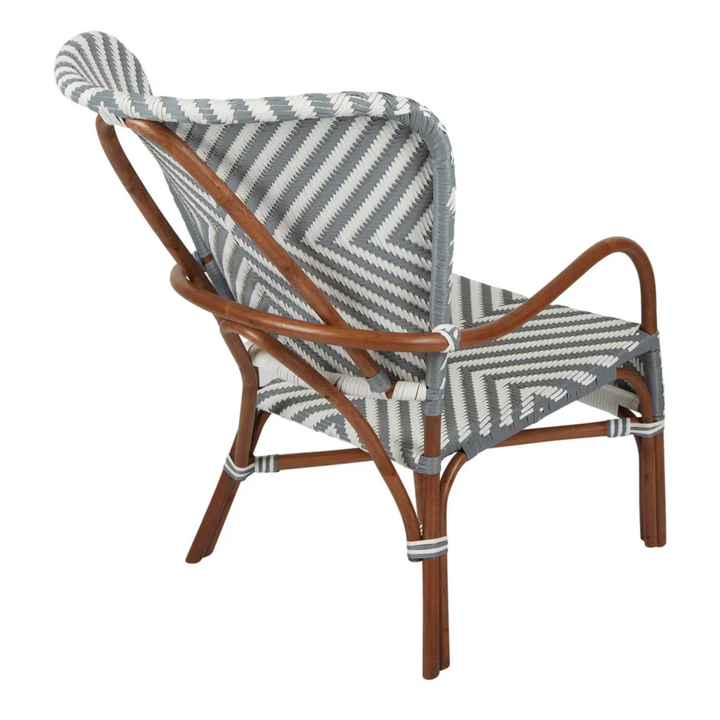 Normandy Rattan Armchair Grey -Outdoor Undercover