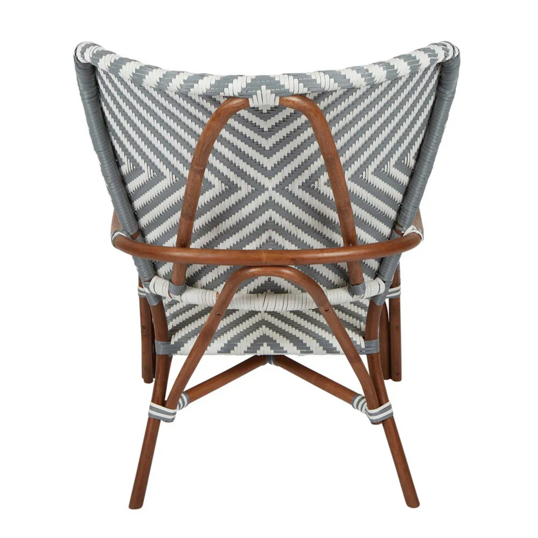 Normandy Rattan Armchair Grey -Outdoor Undercover