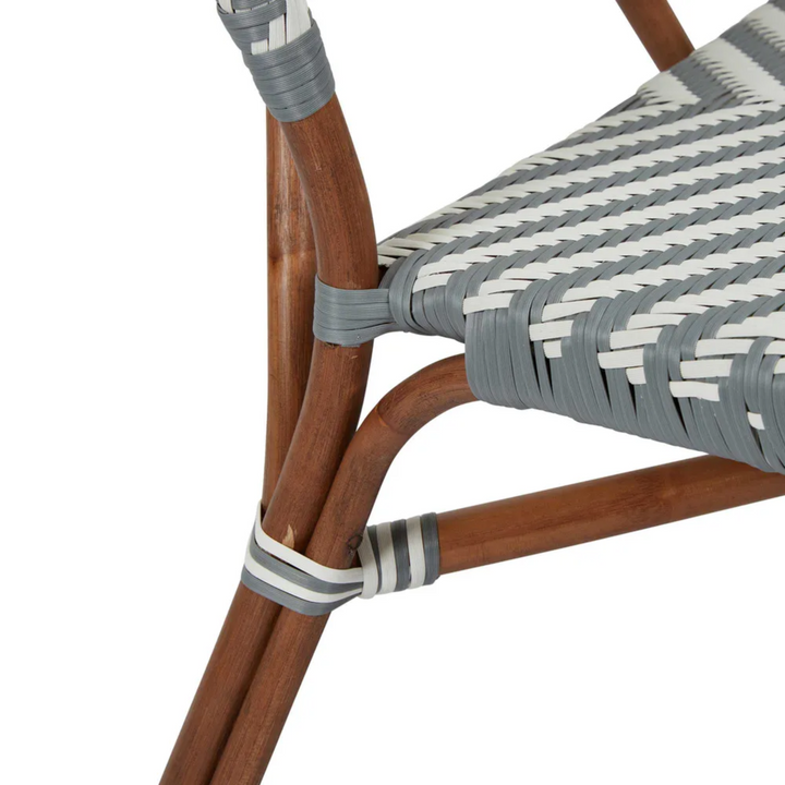 Normandy Rattan Armchair Grey -Outdoor Undercover