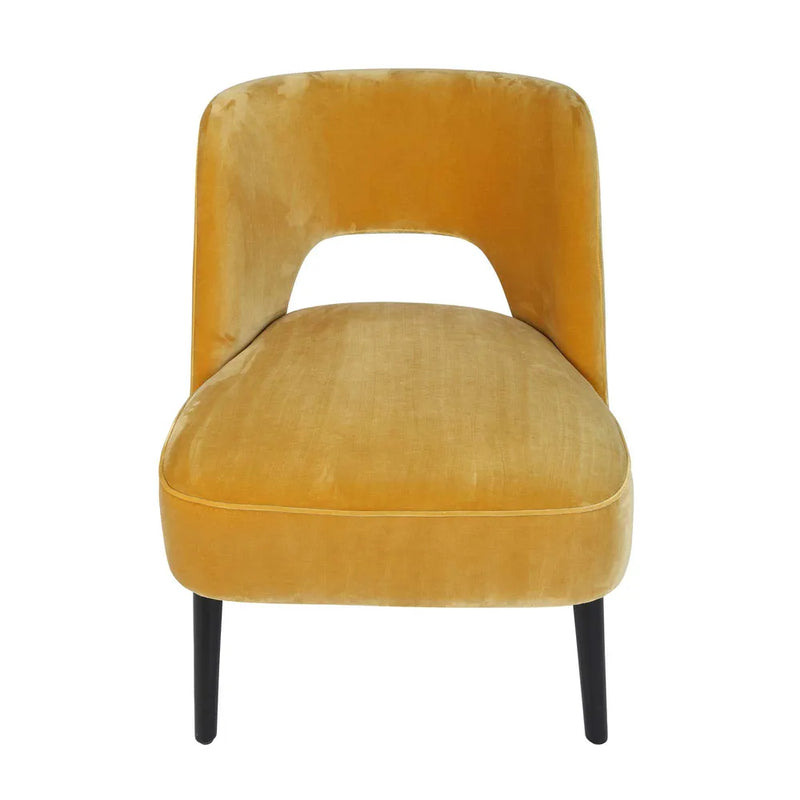 Aphrodite Lounge Chair Mustard