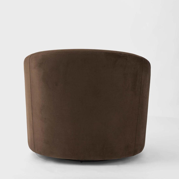 Sierra Swivel Armchair Chocolate