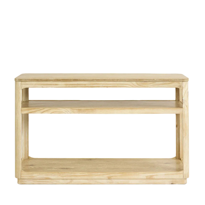 Fairfax Console Table 1 Shelf Natural Whitewash