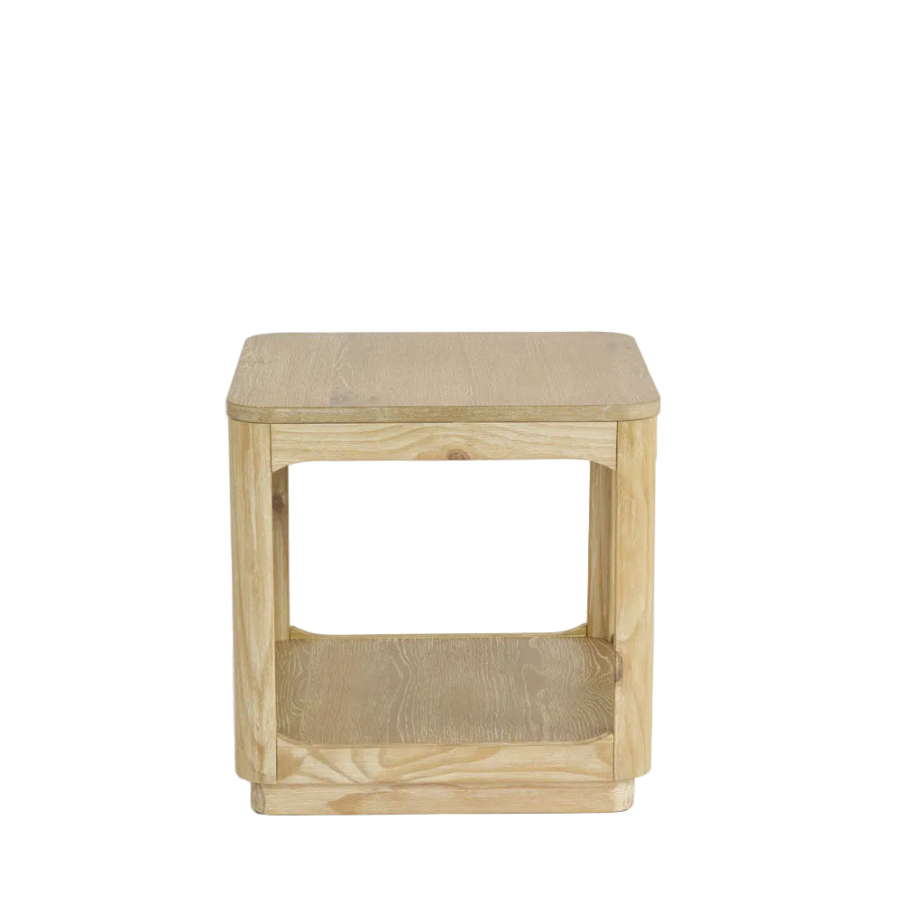 Fairfax Side Table Natural Whitewash