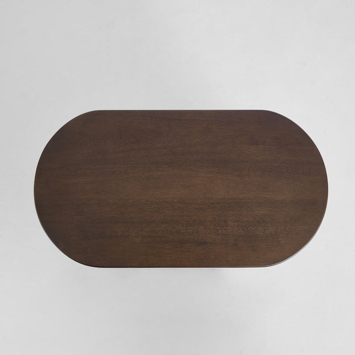 Coolum Bedside Table Dark Walnut
