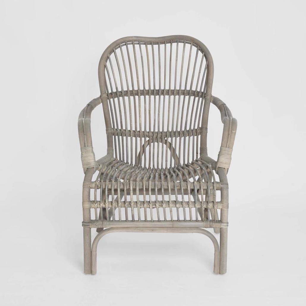 Seville Rattan Armchair Kubu Grey
