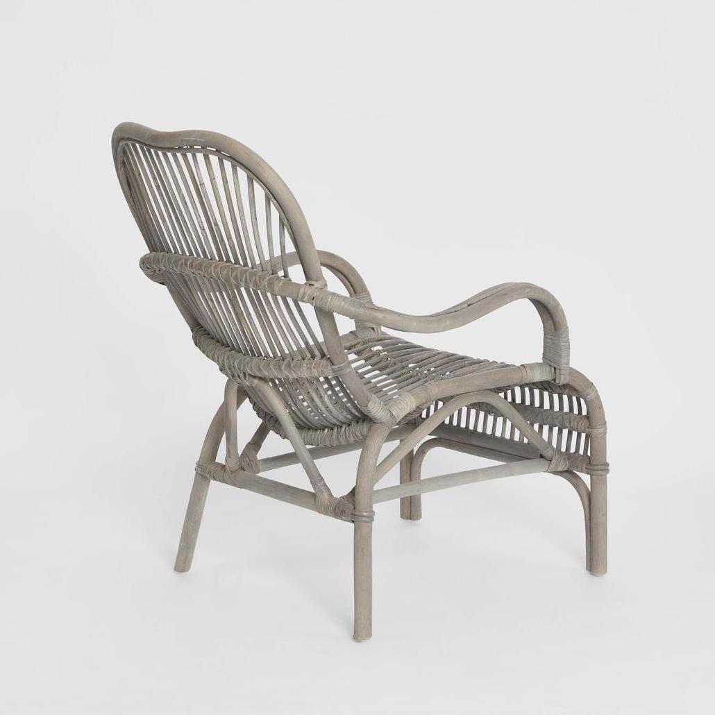 Seville Rattan Armchair Kubu Grey