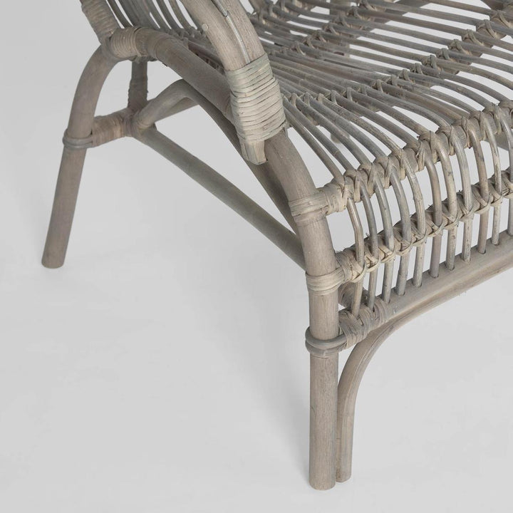 Seville Rattan Armchair Kubu Grey