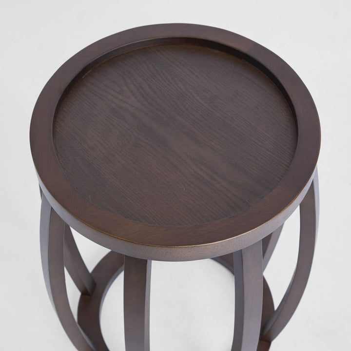 Manningham Side Table Dark Walnut