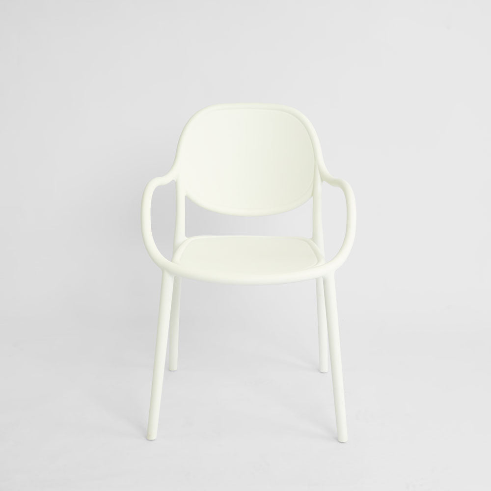 Arca Dining Chair All Weather White