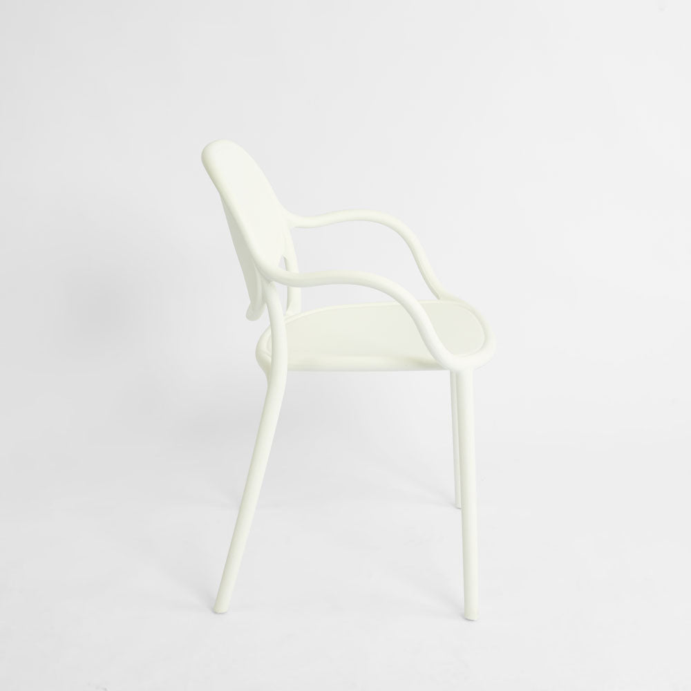 Arca Dining Chair All Weather White