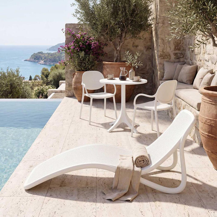 Arca Dining Chair All Weather White