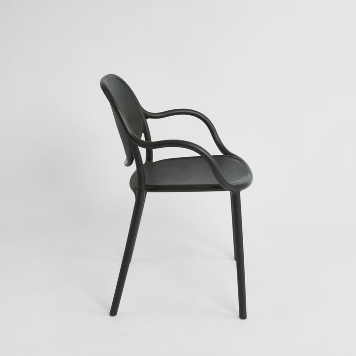Arca Dining Chair All Weather Black