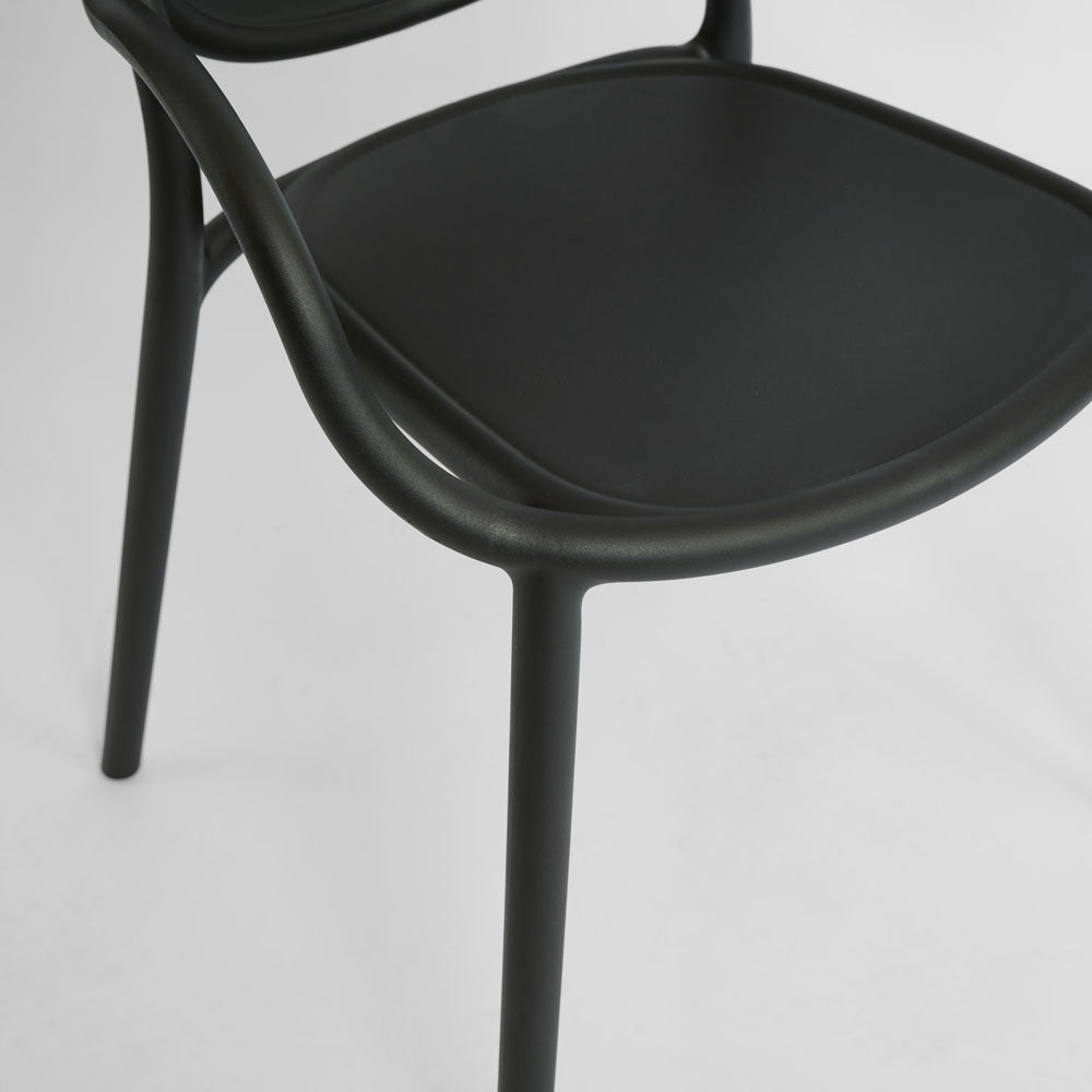 Arca Dining Chair All Weather Black