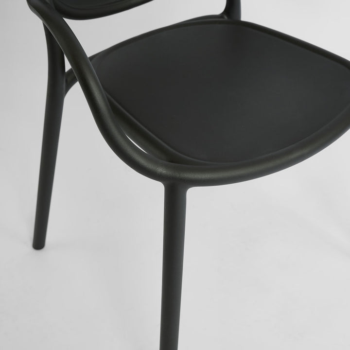 Arca Dining Chair All Weather Black