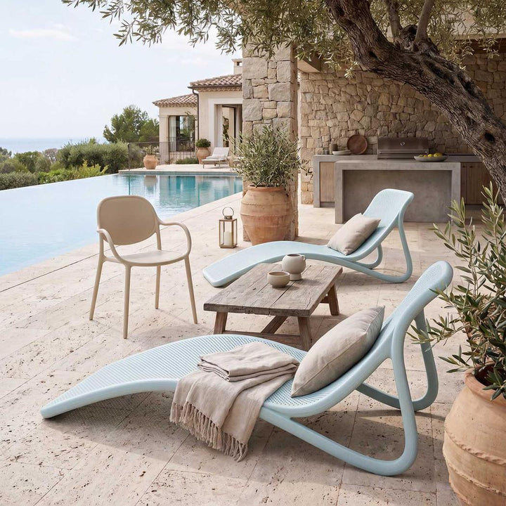Arca Sunlounge All Weather Light Blue