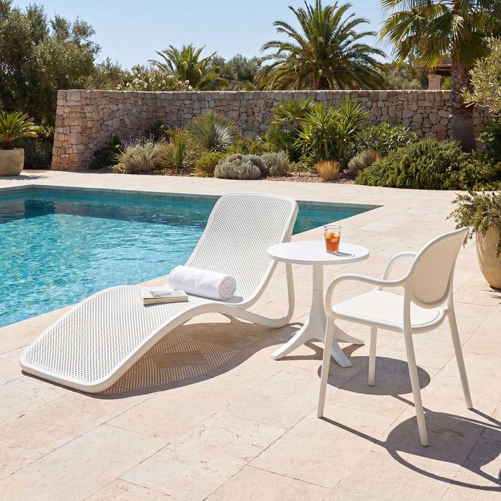 Arca Sunlounge All Weather White