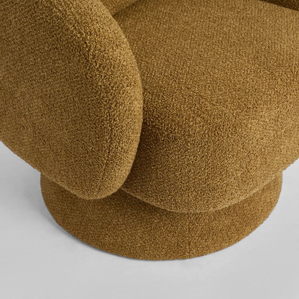 Selena Swivel Chair Cinnamon