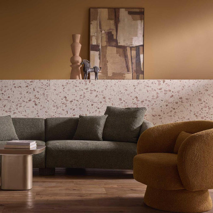 Selena Swivel Chair Cinnamon