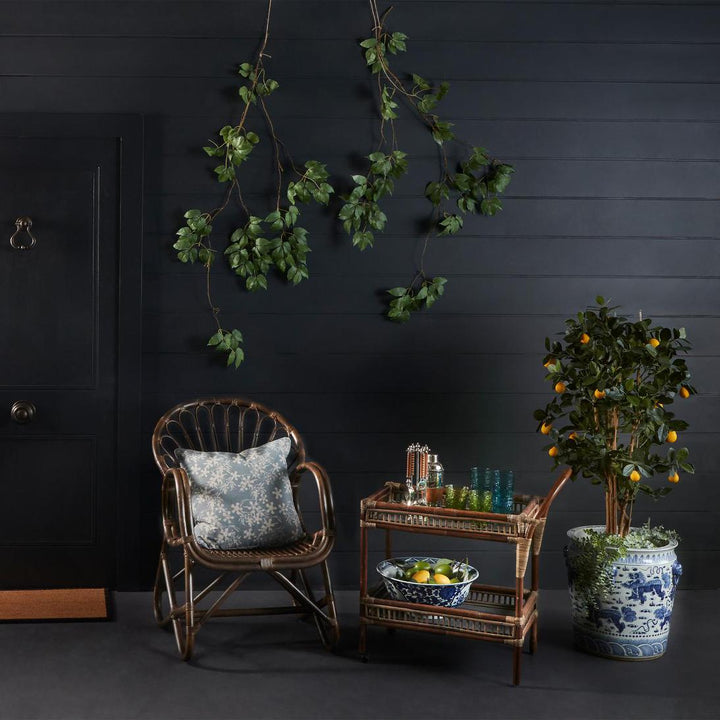 Rattan Bar Cart