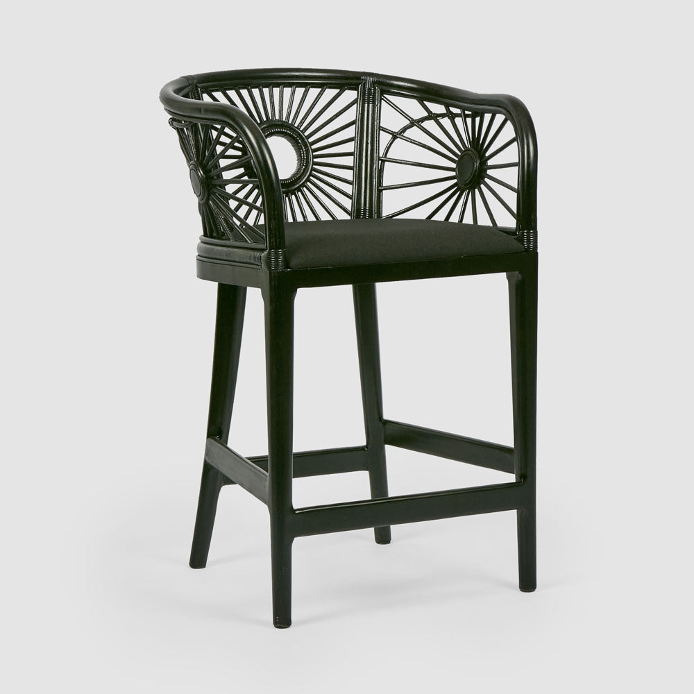 Solstice Counter Stool Black