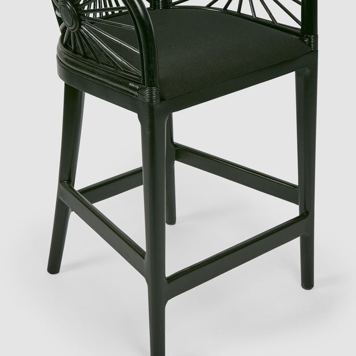 Solstice Counter Stool Black