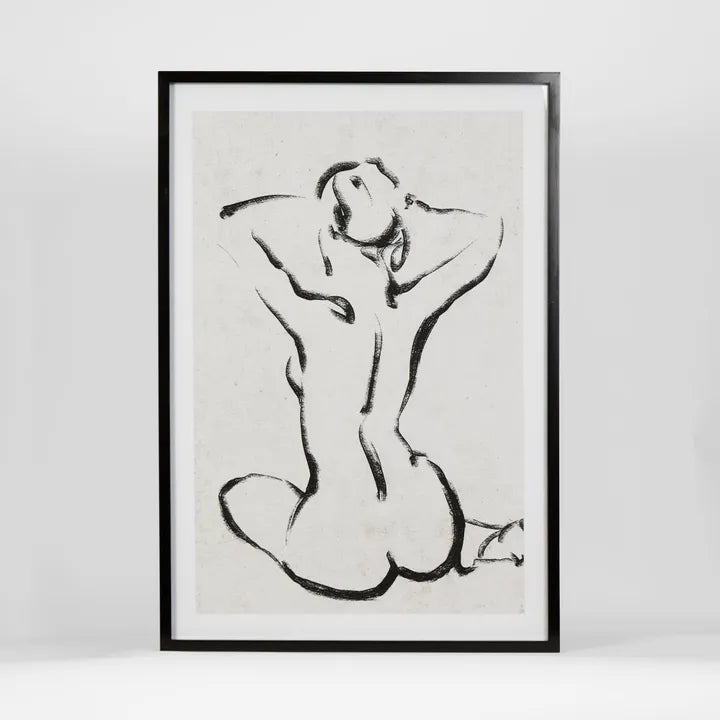 Female Silohuette Wall Art B