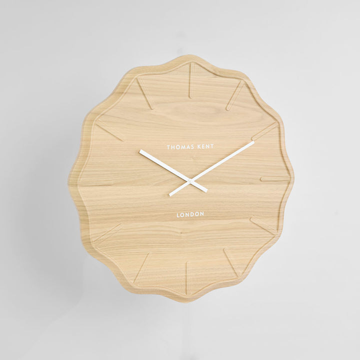 Thomas Kent Harley Wall Clock Light Cedar