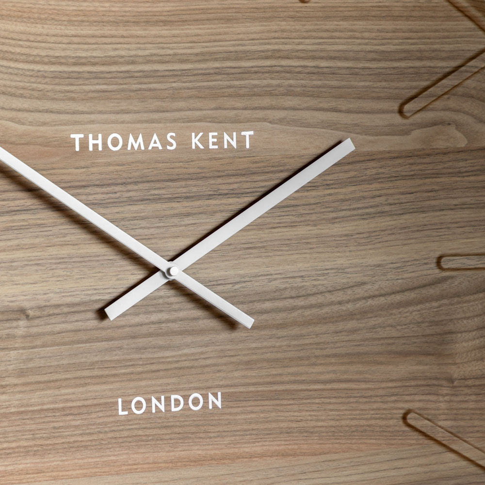 Thomas Kent Harley Wall Clock Light Cedar