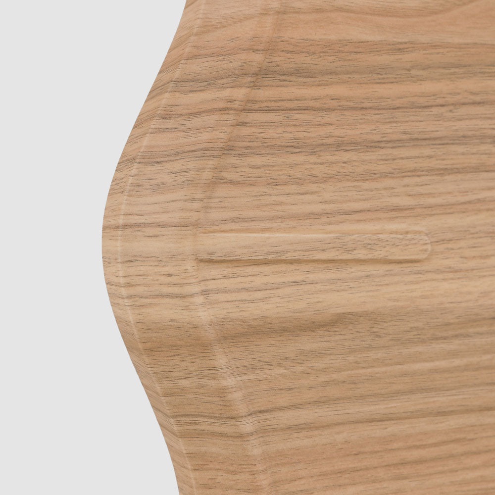 Thomas Kent Harley Wall Clock Light Cedar