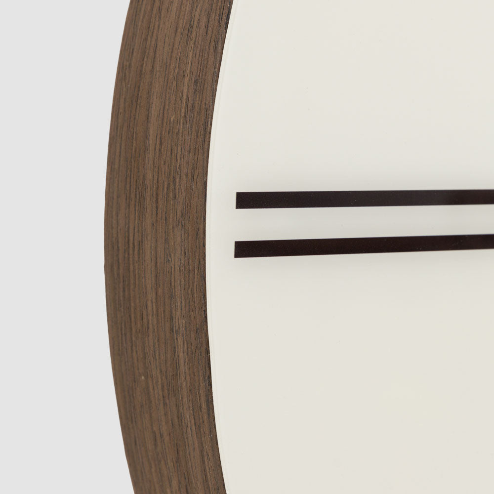 Thomas Kent Cogger Wall Clock Dark Walnut