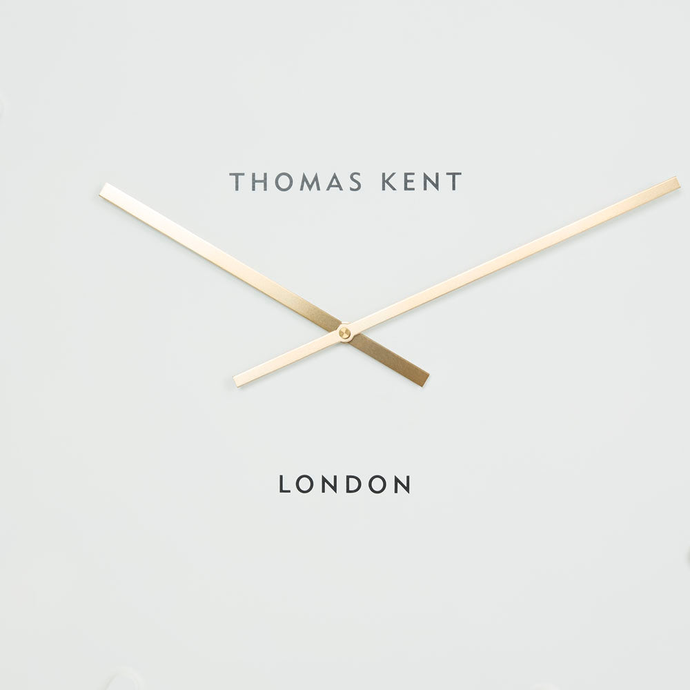Thomas Kent Larson Wall Clock White