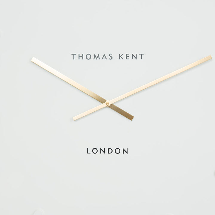Thomas Kent Larson Wall Clock White