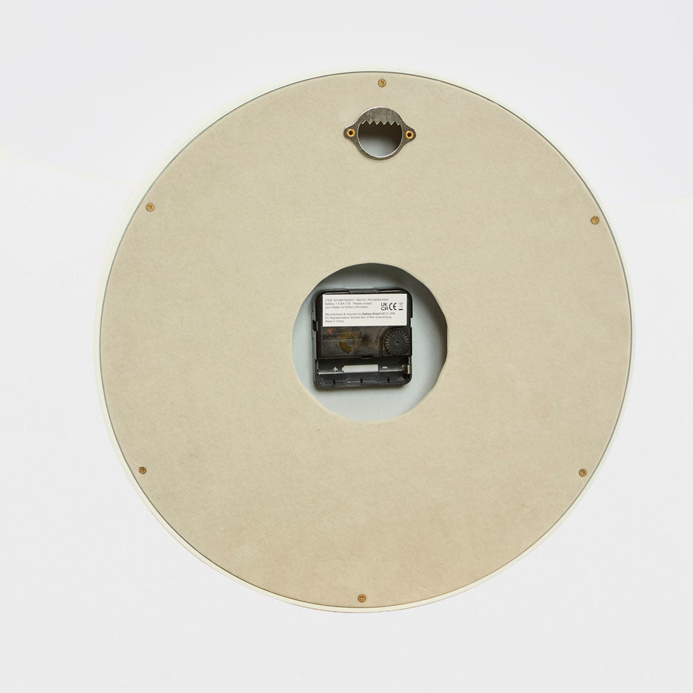 Thomas Kent Osprey Wall Clock Snowberry White
