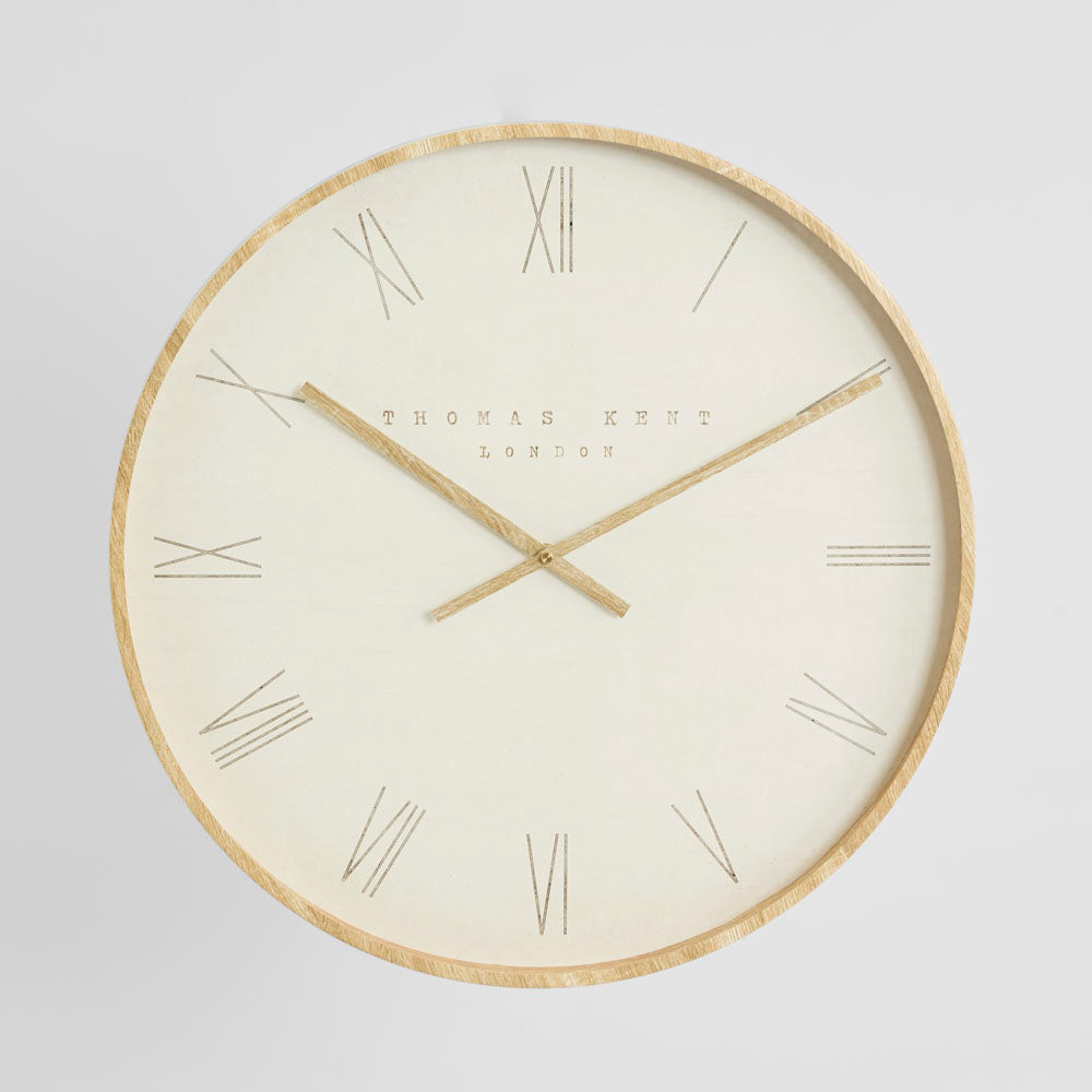 Thomas Kent Nordic Wall Clock 53cm Tofu