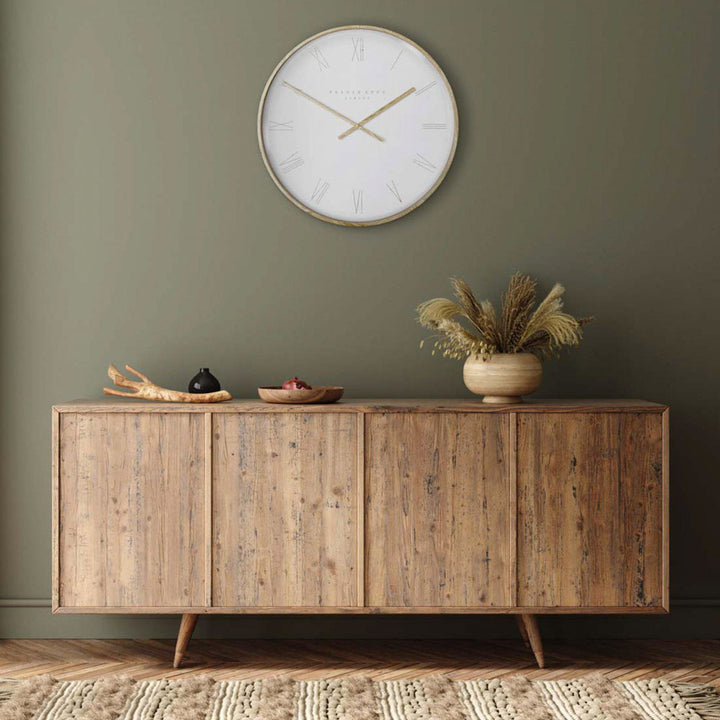 Thomas Kent Nordic Wall Clock 53cm Tofu